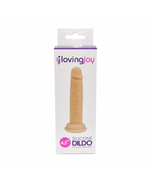 Loving Joy 4.5 Inch Silicone Dildo