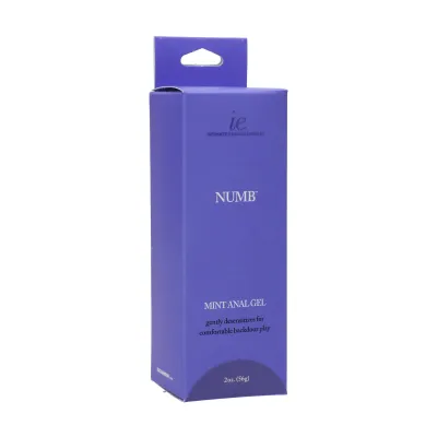 Intimate Enhancements Numb Mint Anal Gel 2 Oz Boxed