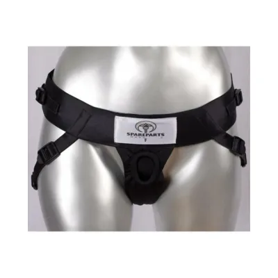 Strap on Dildos Harnesses Spareparts Joque Double Strap Harness Black Size B