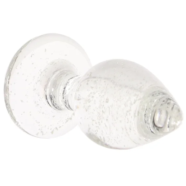 Ouch! Glow In The Dark Glass Butt Plug