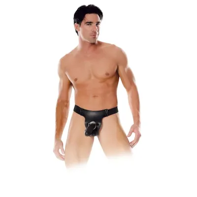 Ff Mr Big Hollow 8 Inch Strap On Black
