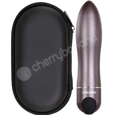 Evolved Travel Gasm Rechargeable Bullet Vibe With Case