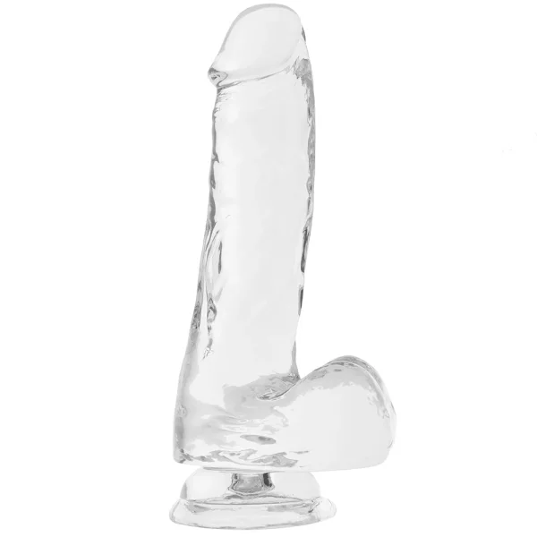 King Cock Clear 6'' Cock with Balls