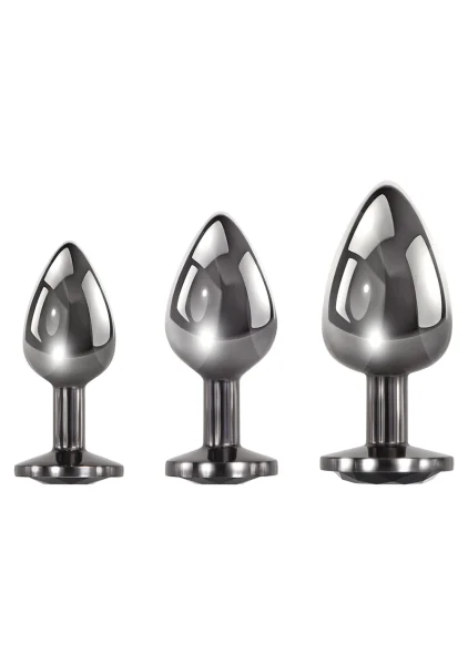 Black Gem Anal Plug Set