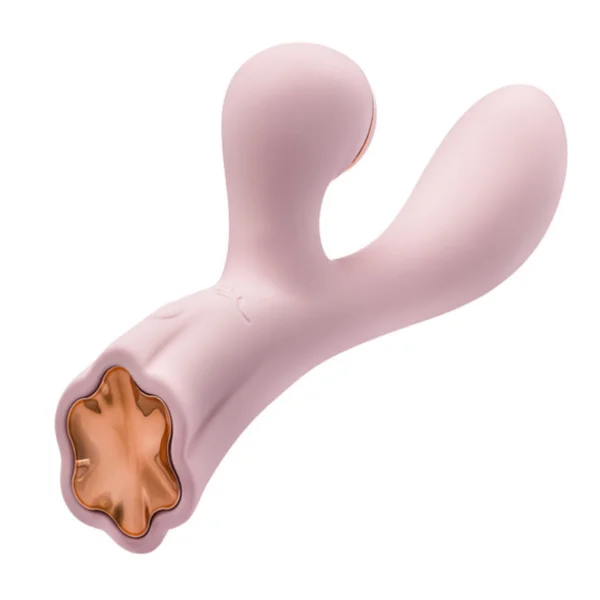 Lush Isabelle Silicone Air Pulsating Clitoral Stimulator & G-Spot Rabbit Vibrator - Pink