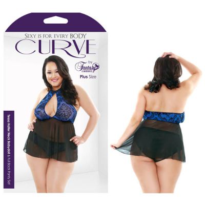 Babydoll Full Panty Set 1X 2X
