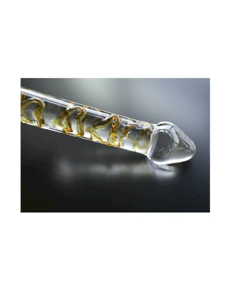 Heart Of Gold Glass Toy