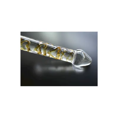 Heart Of Gold Glass Toy