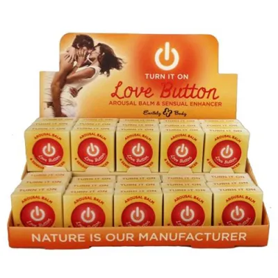 Love Button Arousal Balm 30 Piece P O P Display