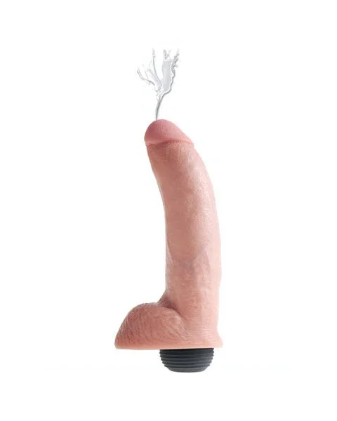 King Cock 9 inch Squirting Cock with Balls Flesh