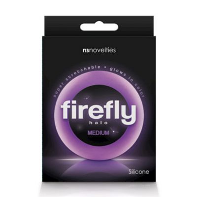 Firefly Halo Cock Ring Purple Medium