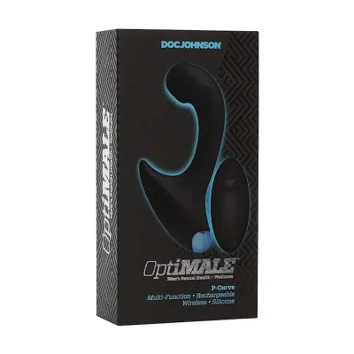 Optimale Vibrating Wireless Remote Control P spot Massager Black 8 Inch