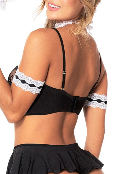 Mapale by Espiral Bon Appetit 4 Pce Sexy French Maid Costume