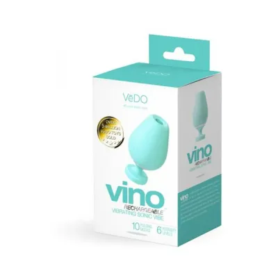 Clitoral Stimulation Vedo Vino Rechargeable Vibrating Sonic Vibe Turquoise