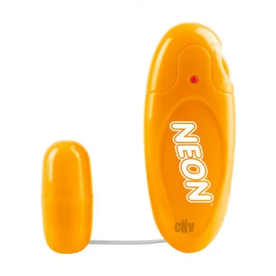 Neon Mega Bullet Vibrator Orange