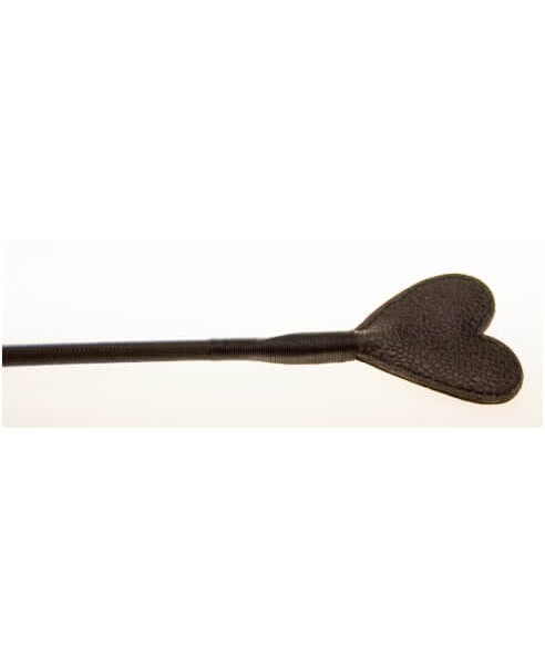 BOUND Nubuck Leather Heart-Shaped Crop