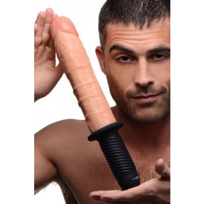 Master Series 9 Realistic Vibrating Dildo Thruster