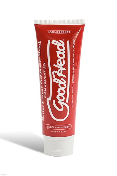 Doc Johnson GoodHead The Ultimate Blow Job Gel - Strawberry (4.oz) — image 3 of 4