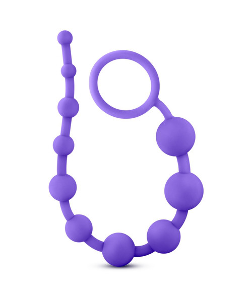 Blush - Luxe - Silicone 10 Beads - Purple