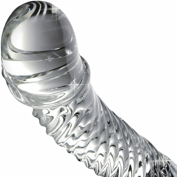 Icicles Glass Dildo No 61 - Clear