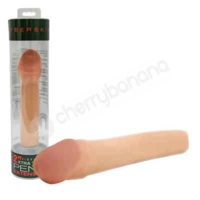 Cyberskin 2 Vibrating Xtra Thick Transformer Penis Sleeve