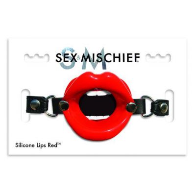 Sex and Mischief Silicone Lips Red