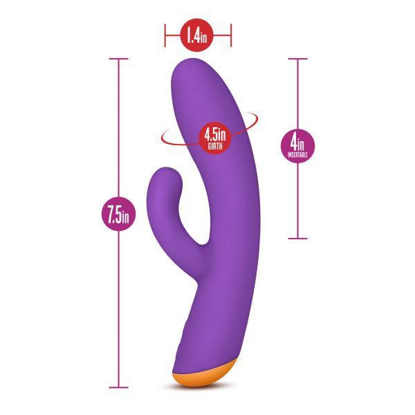 Blush Novelties Aria Electrify Rechargeable Silicone Rabbit Vibrator
