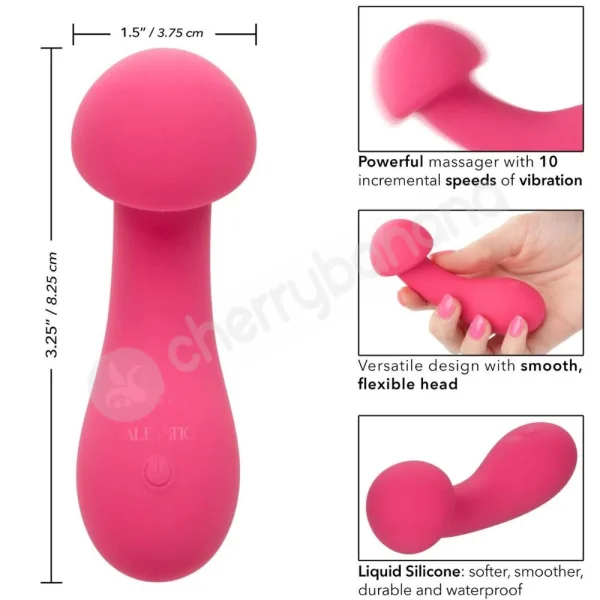Calexotics Liquid Silicone Pixies Exciter Dual Sided Vibrator