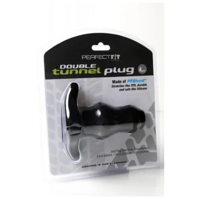 D Tunnel Plug Large Black