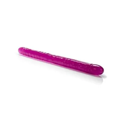 Veined Double Dong AC DC Heads Grape Purple