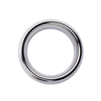 Kink Range Stainless Steel Curved Penis Head Ring 1 7 Inch 45mm