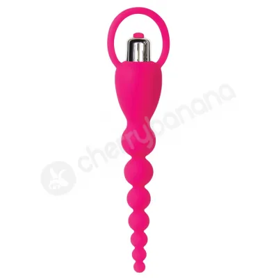 Adam Eve Pink Booty Bliss Vibrating Beads