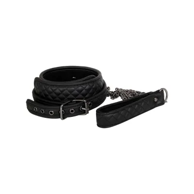 Adam Eve s Fetish Dreams Collar Leash Black
