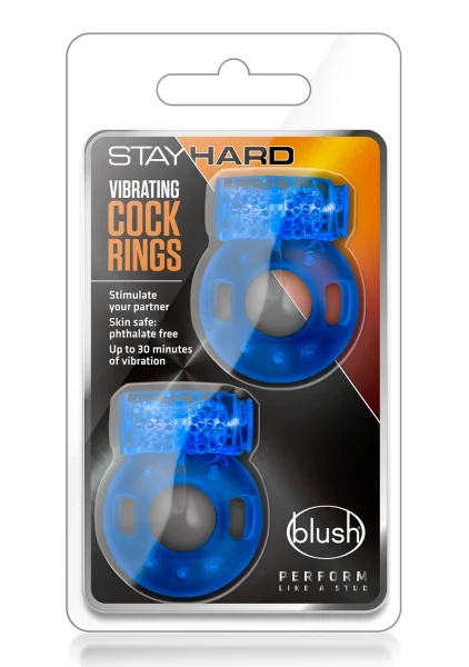 Stay Hard - Vibrating Cock Ring - 2 Pack — image 4 of 8