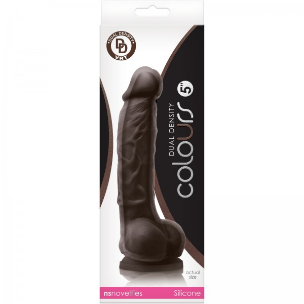 5" Dual Density Cock + Balls