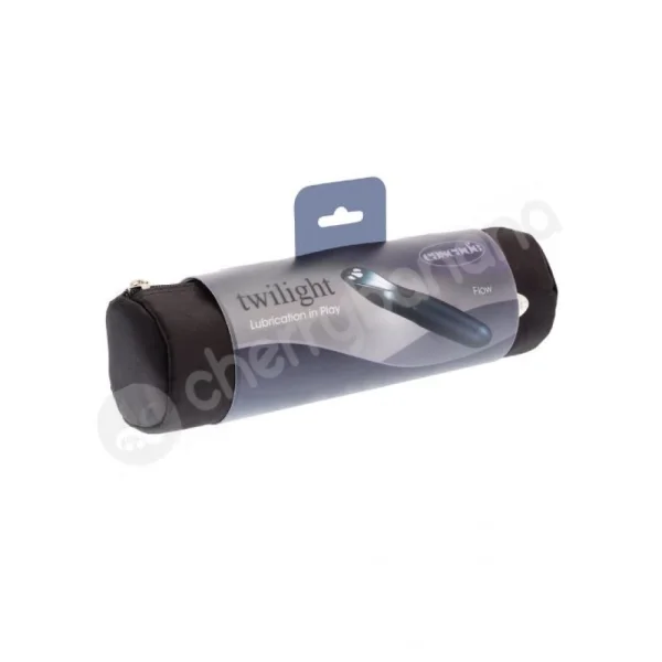 Cascade Flow Twilight Black Self Lubricating Vibrator