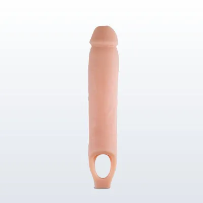 Performance 10 quot Cock Sheath Penis Extender Vanilla