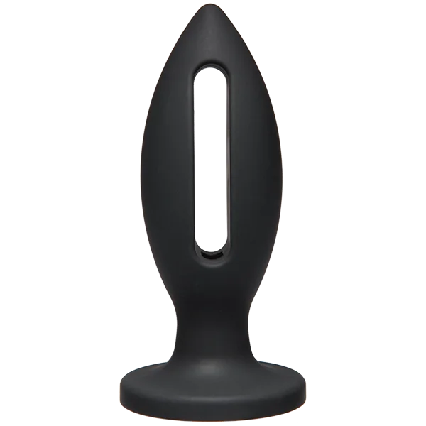 Kink Wet Works 5 inch Silicone Lube Luge Plug - Black