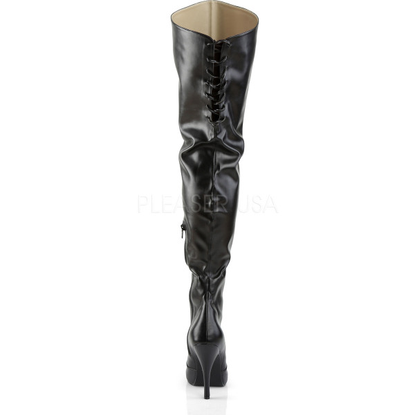 5 inches Heel, 1/2 inches PF Thigh Boot