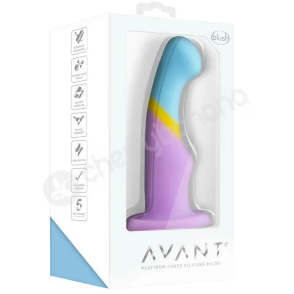 Avant D14 Heart Of Gold G-Spot & P-Spot Silicone Dildo