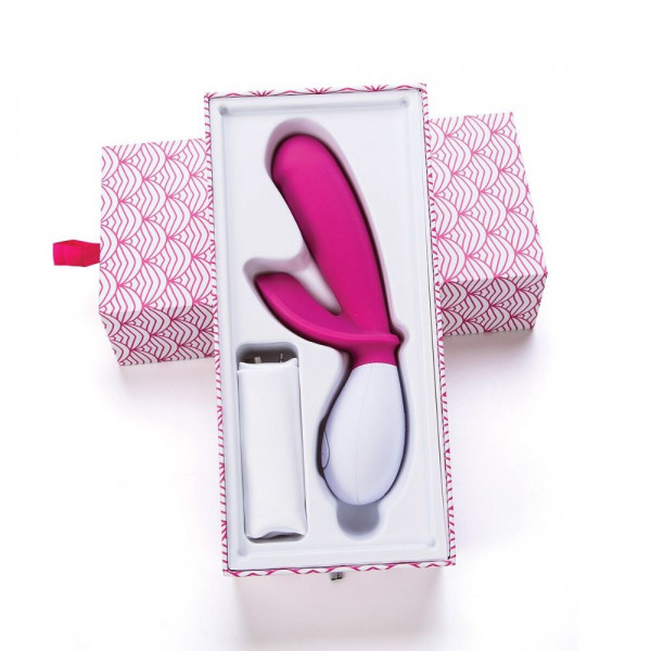 Lovelife Snuggle Dual-Stimulation Vibrator by OhMiBod