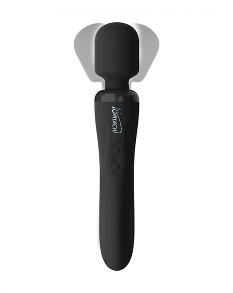 Wanachi Rechargeable Vibrating Body Wand - Black