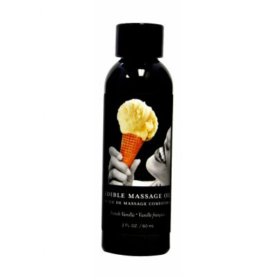 Vanilla Edible Massage Oil 2oz 60ml Sensual Massage With Essential Oils