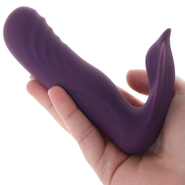 Velvet Hammer - Thrusting Plug Vibrator with Remote Control