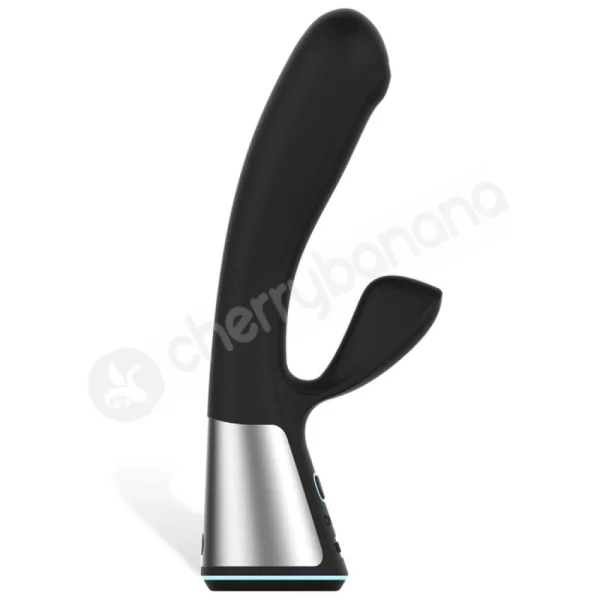 Kiiroo OhMiBod Black Fuse Interactive Rabbit Vibrator