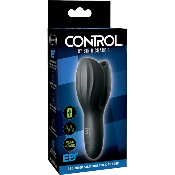 Control by Sir Richard’s Beginner Silicone Cock Teaser Penis Vibrator
