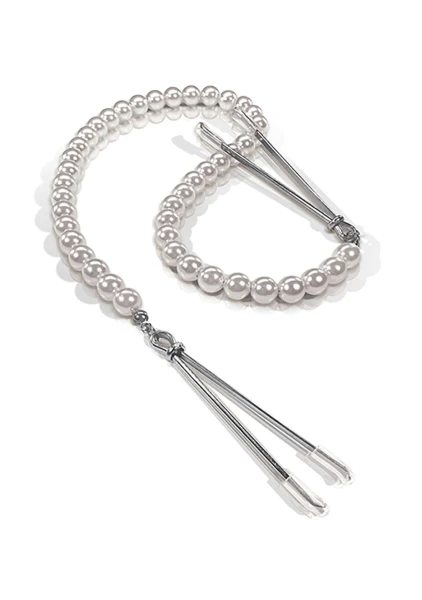Nixie Pearl Drop Tweezer Nipple Clamps