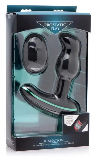 Rimsation 7x Silicone Prostate Vibe with Rotating Beads — image 5 of 9