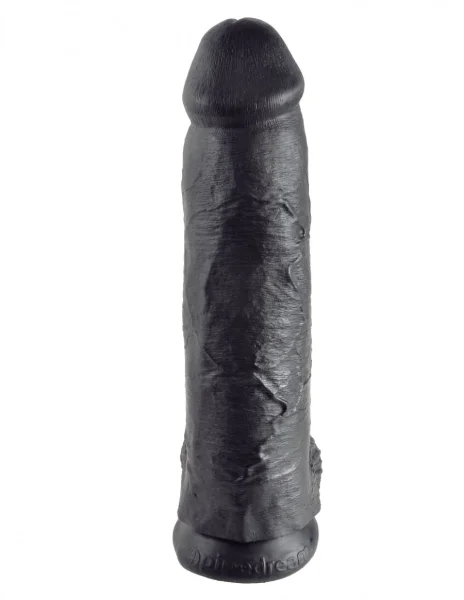 King Cock - 12" Cock w Balls Black — image 6 of 6