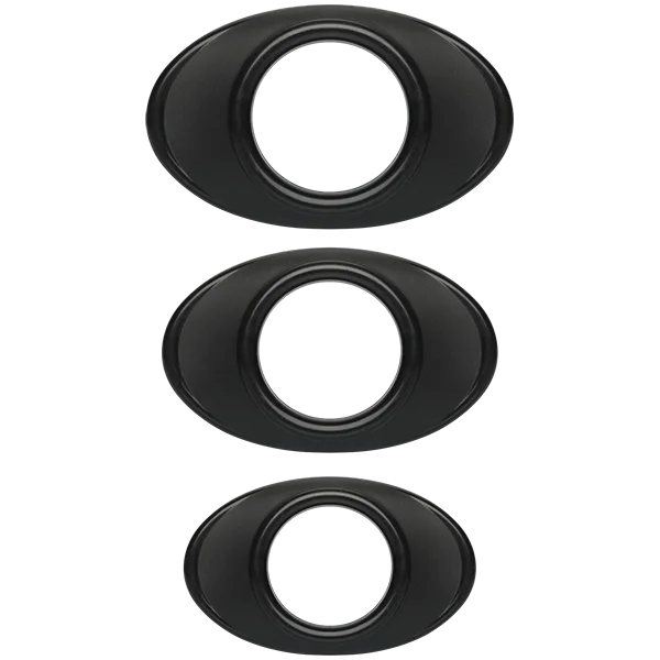 Optimale - Easy-grip C-ring Set Black
